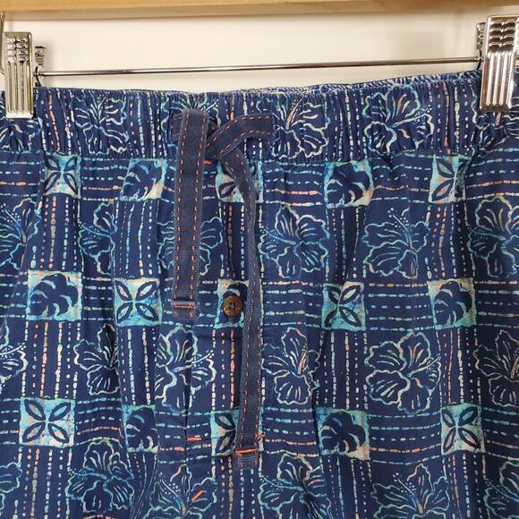 Tommy Bahama Blue Printed Swim Trunks Board Shorts Men’s Size Large - Picture 4 of 6